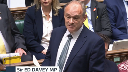 Ed Davey at PMQs