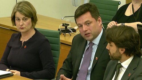 Chris in Treasury Select Committee