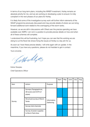 Thames letter