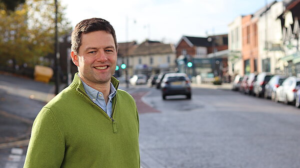 Chris on Dorking High Street