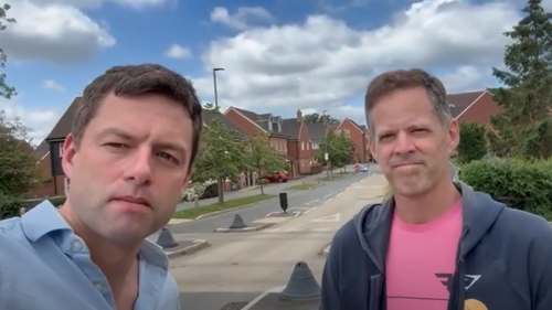 chris and steve at junction