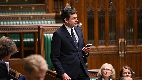Chris in the chamber