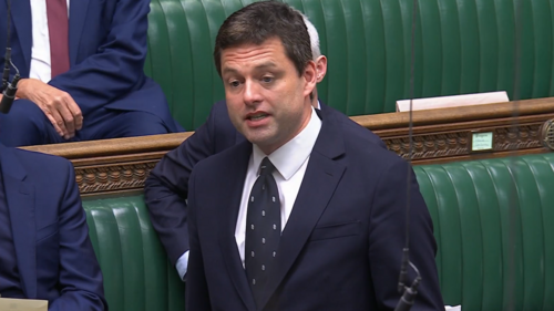 Chris questions Housing Secretary