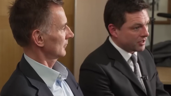 Chris Coghlan, Jeremy Hunt, Jake Richards MPs