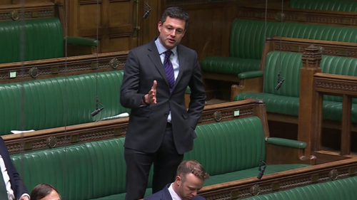 Chris in Houses of Parliament