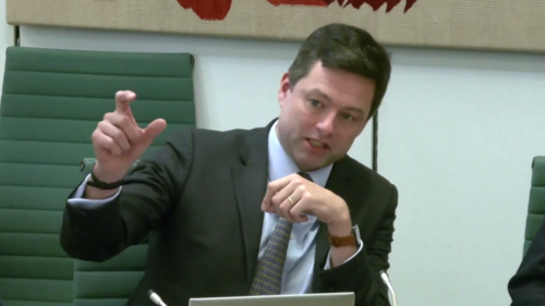 Chris in Treasury Select Committee